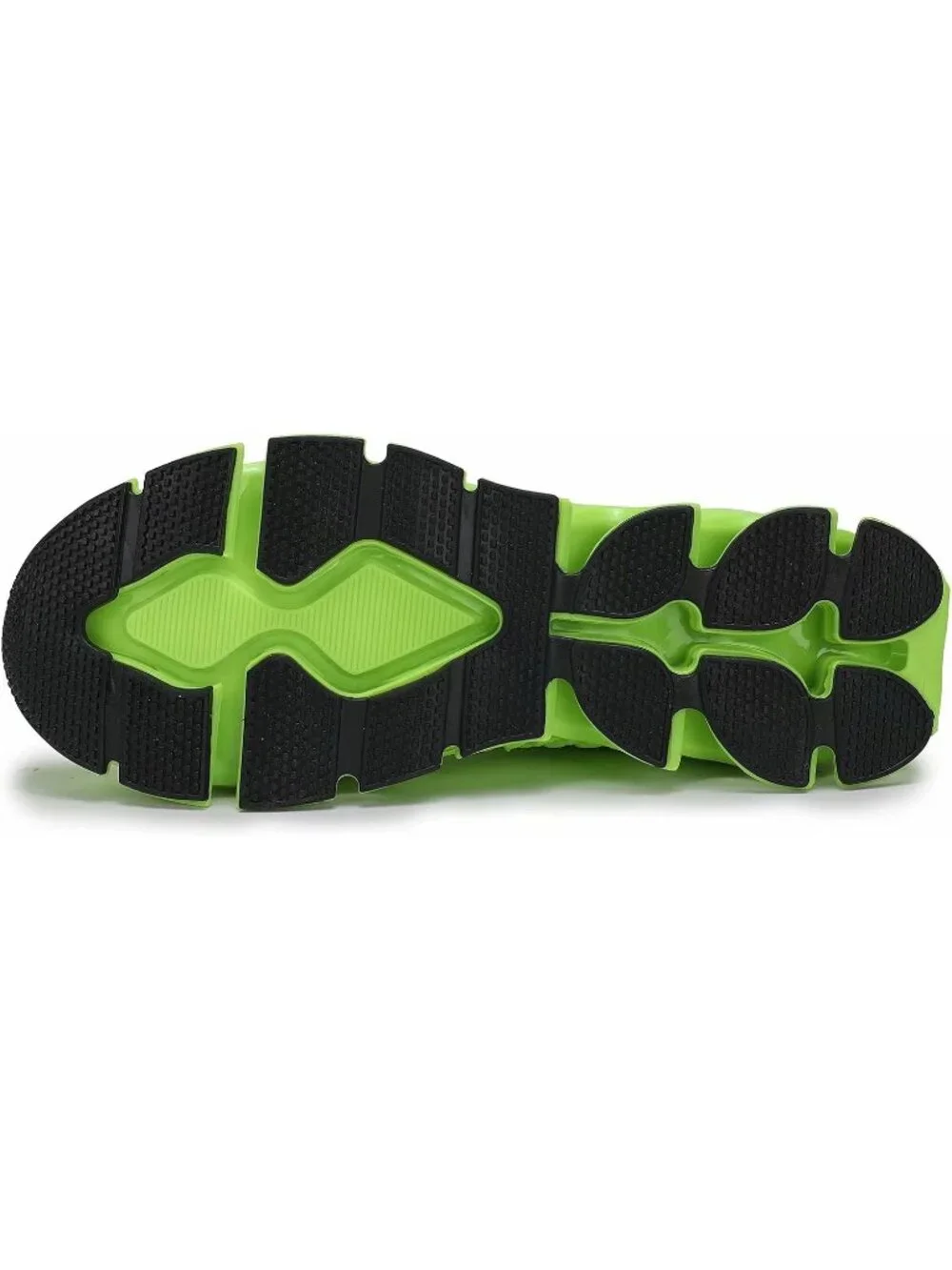 Women's Green Breathable Mesh Running Blade Non Slip Casual Basketball Shoes